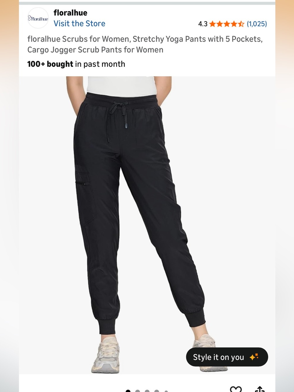 Amazon Scrub Joggers